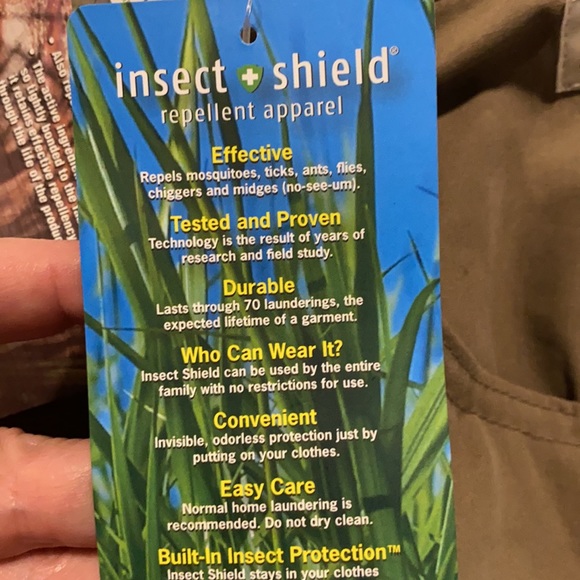 Gamehide Medium Insect Shield ElimiTick Pants 18 - Picture 8 of 11